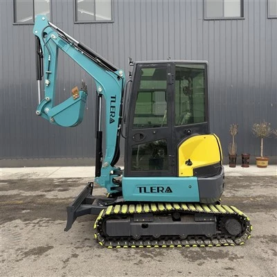 TLERA rupsgraafmachine van 4 ton (geel-blauw)