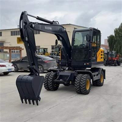 TLERA TL75 Mobiele graafmachine op wielen Multifunctionele wielgraafmachine